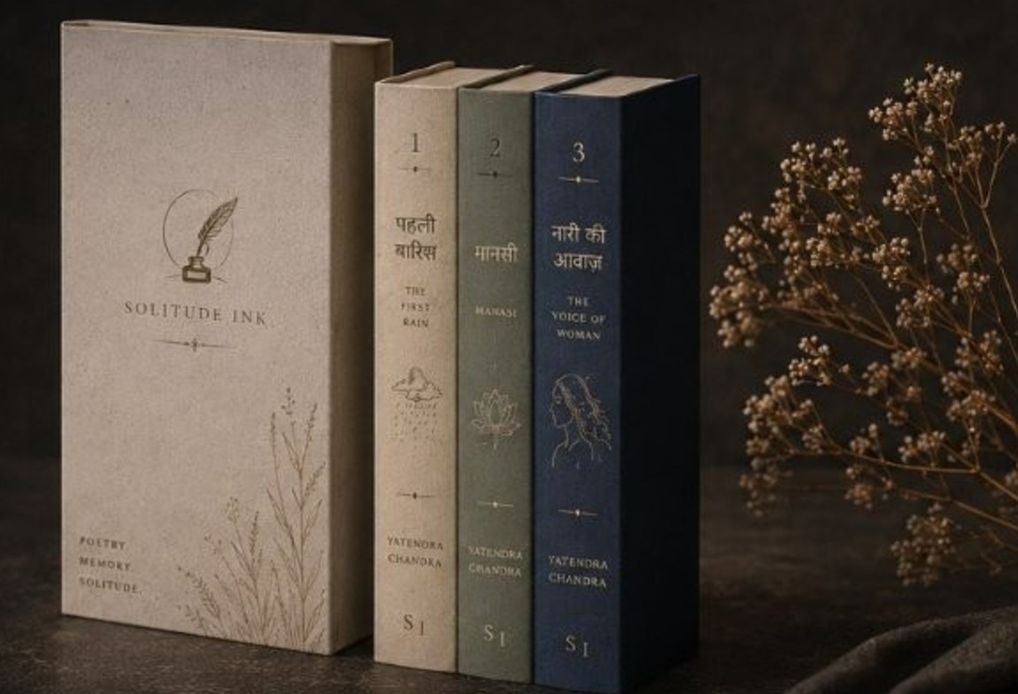 The Hardcover Universe — ten clothbound books and a foil-stamped slipcase